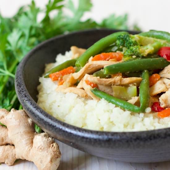 Frozen Veg Asian Chicken Stir Fry