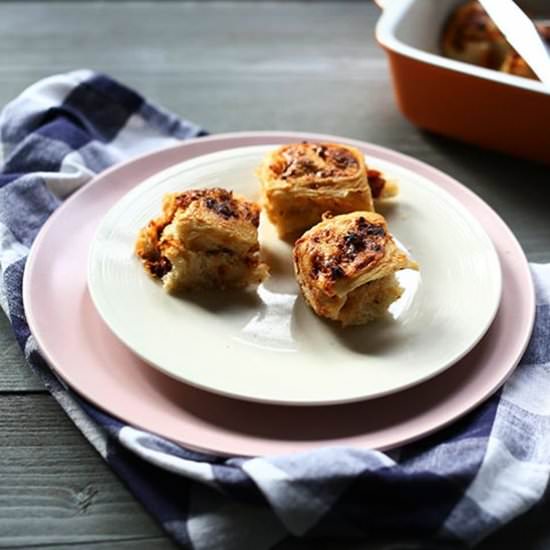 Tapenade tortilla bread