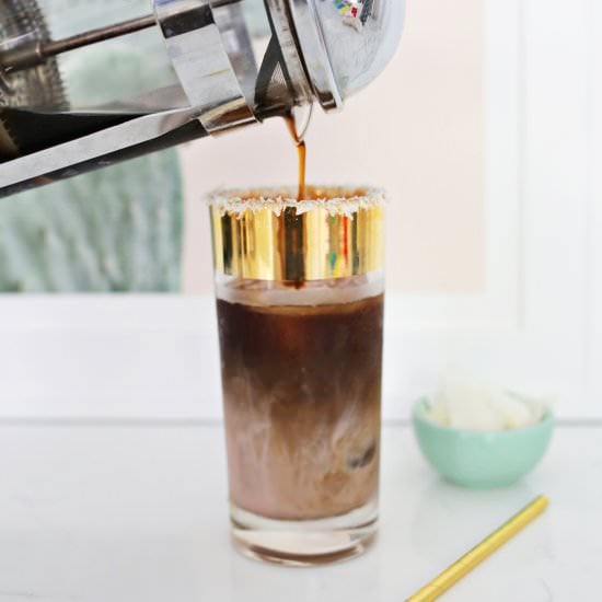 German Cake Iced Coffee