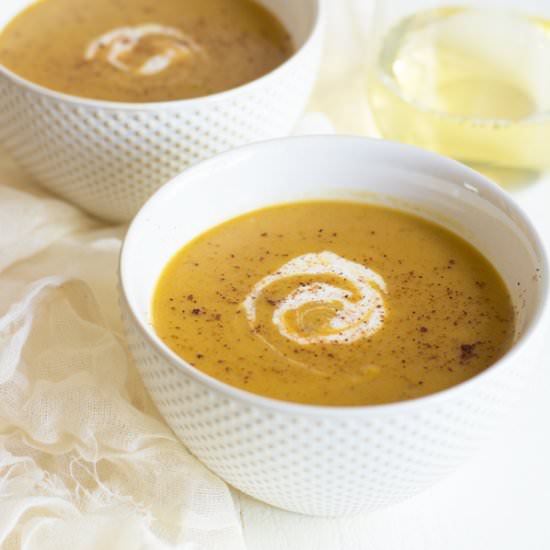Vegan Creamy Butternut Squash Soup