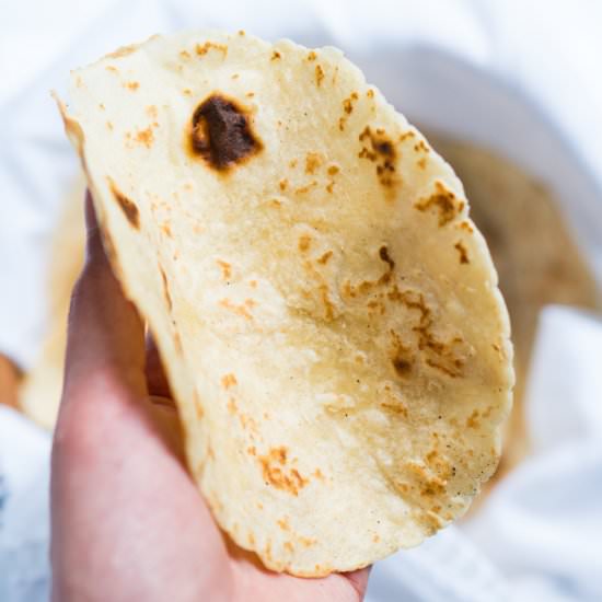 Gluten Free ‘Flour’ Tortillas