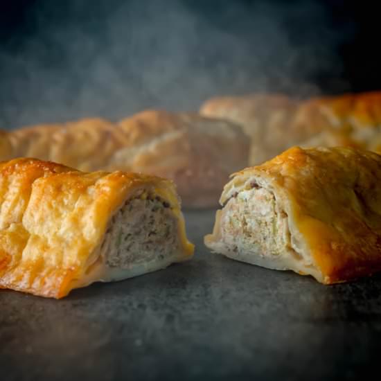 Apple and Mustard Sausage Roll