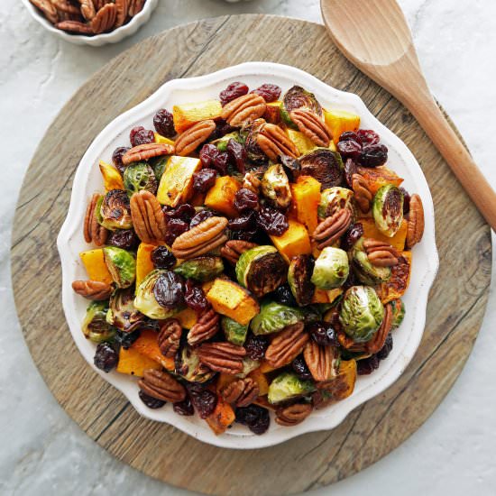 Butternut Squash & Brussels Sprouts
