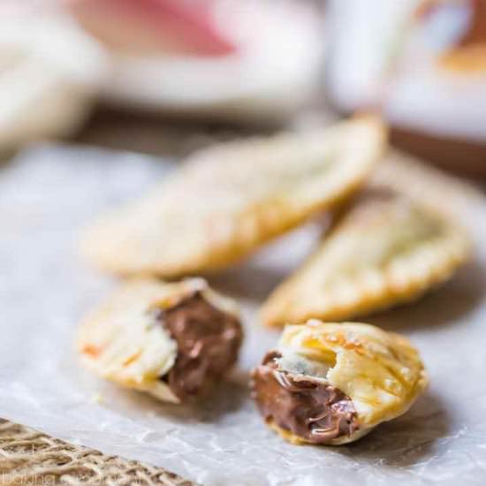 Baked Nutella Ravioli