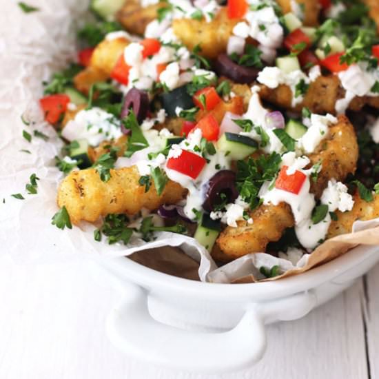 Toaster Oven Greek Fries