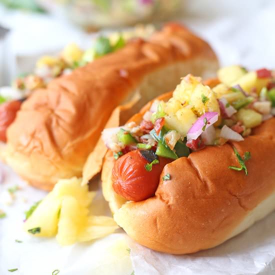Hawaiian Hot Dogs Recipe