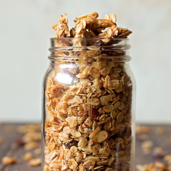 Chunky Homemade Granola