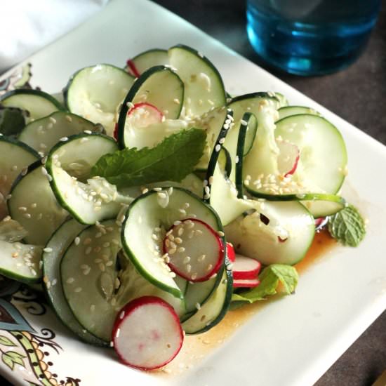 Sesame Cucumber Salad