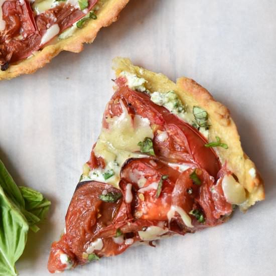 Roasted Tomato and Ricotta Tart