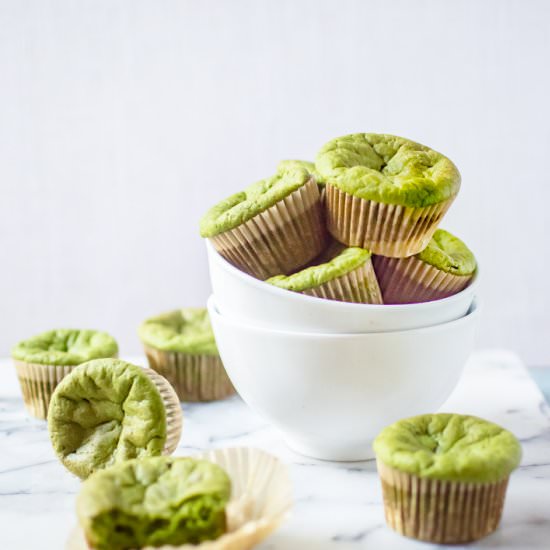 Paleo Green Smoothie Muffins