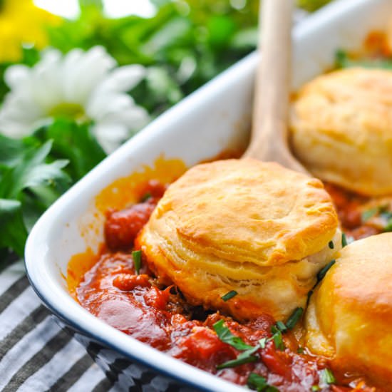 Quick & Easy Pizza Pot Pie