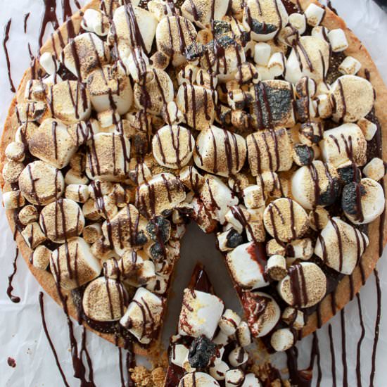 S’mores Giant Cookie Cake