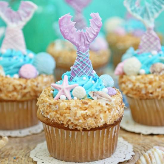 Mermaid Cupcakes