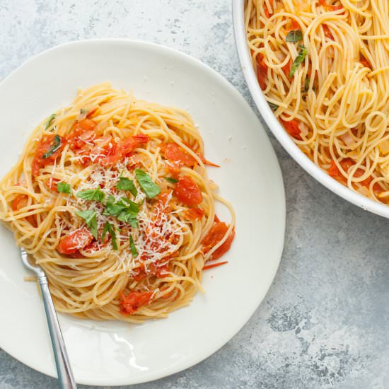 Cherry Tomato Pasta