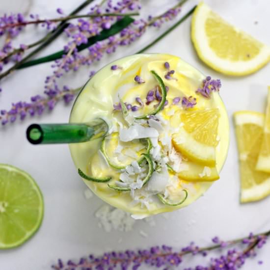 Lemon Lime Lavender Smoothie