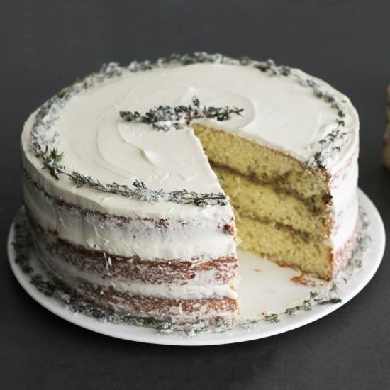 Sumac Thyme Cake