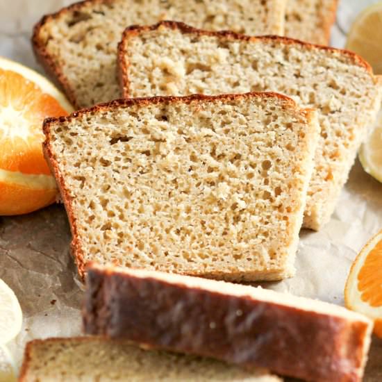 Healthy Lemon Pound Cake
