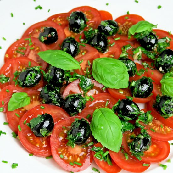 Tomato Salad with Olives