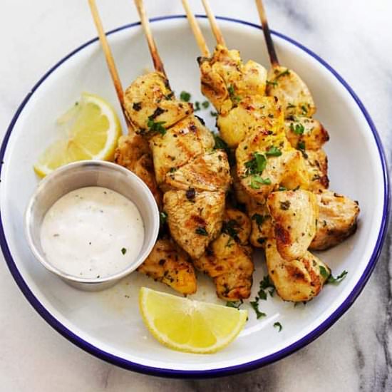 Chicken Souvlaki