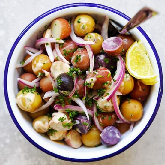Baby Potatoes Salad