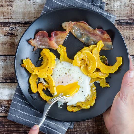 Delicata Squash Sheet Pan Breakfast