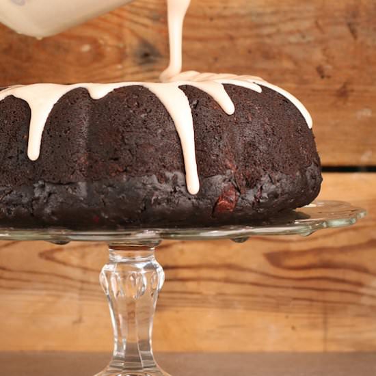 Chocolate Hazelnut Zucchini Cake