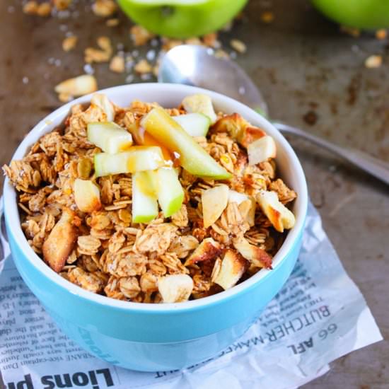 Gluten Free Apple Cinnamon Granola