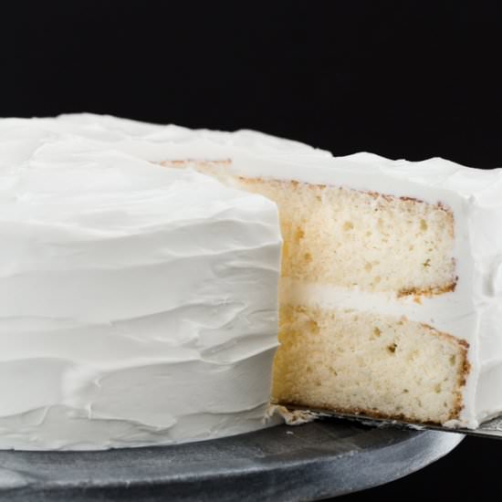 Moist White Cake
