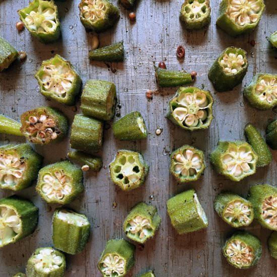 Roasted Okra