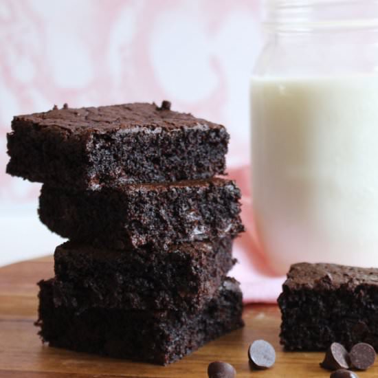 Gluten-Free Dark Chocolate Brownies