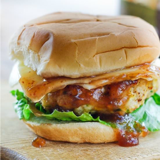 Healthy Chicken & Zucchini Burgers