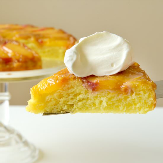 Peach Upside Down Cake