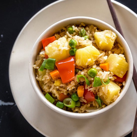 Instant Pot Pineapple Fried Rice