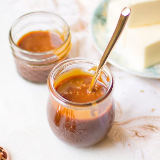 Easy Salted Caramel Sauce