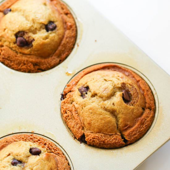 Banana Chocolate Chip Muffin