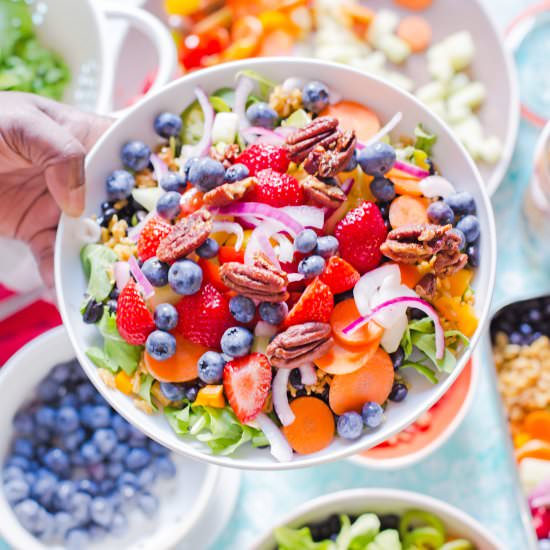Summer Rice and Black Bean Salad
