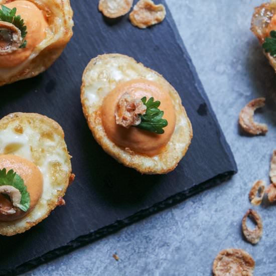 ‘Son In Law’ Thai Deviled Eggs