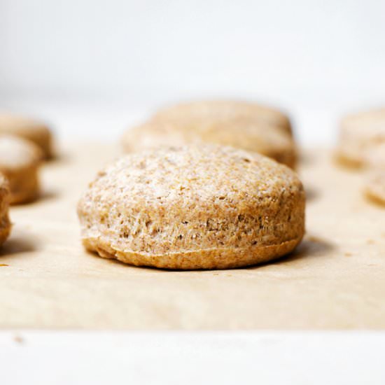 Spelt & Coconut Oil Biscuits