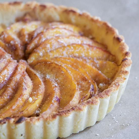 Gluten Free Peach Tart