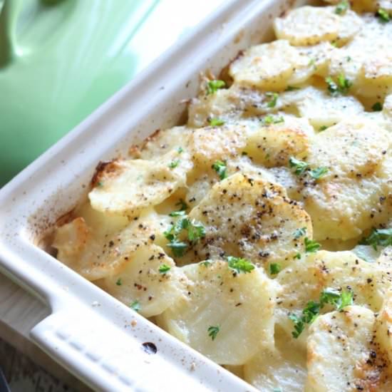 Easy Chicken Scalloped Potatoes