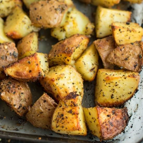 Roasted Garlic Baby Red Potatoes