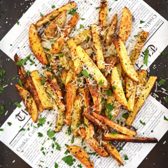 Baked Parmesan Fries