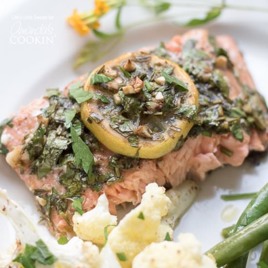 Sheet Pan Salmon Dinner