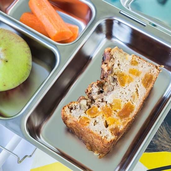 Grain Free Apricot Banana Loaf