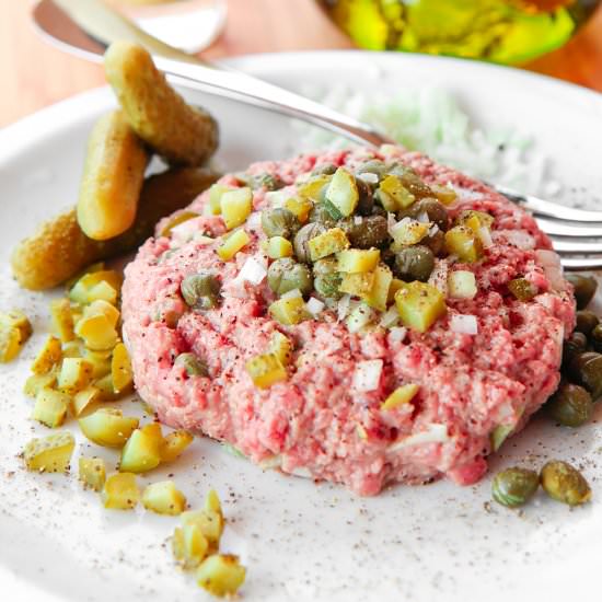 French Steak Tartare recipe