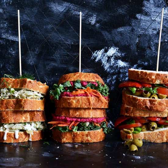 Back to School Vegan Sandwiches