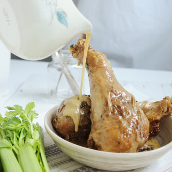 Braised Turkey Legs