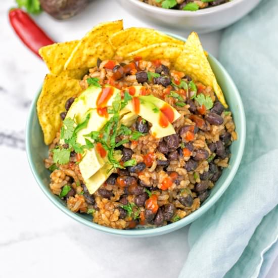 Vegetarian BBQ Burrito Bowl