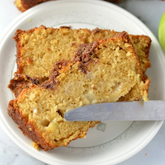Snickerdoodle Apple Bread