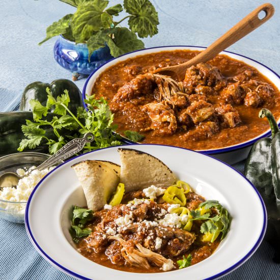 Mexican Chicken Pollo con Salsa Roja